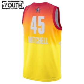All-Star 2023 Trikot Team 2 Donovan Mitchell 45 Nike Orange Swingman - Kinder